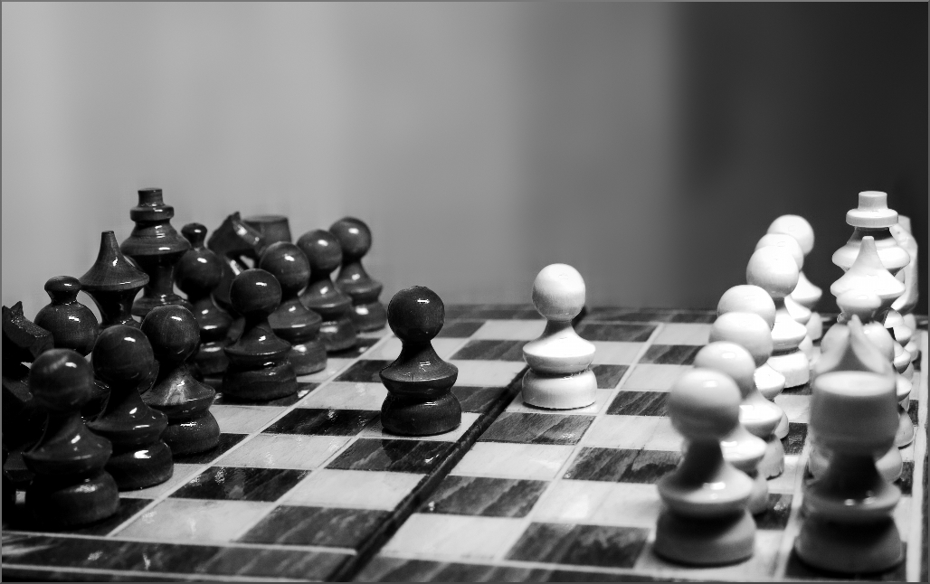 image of pieces on a chess board