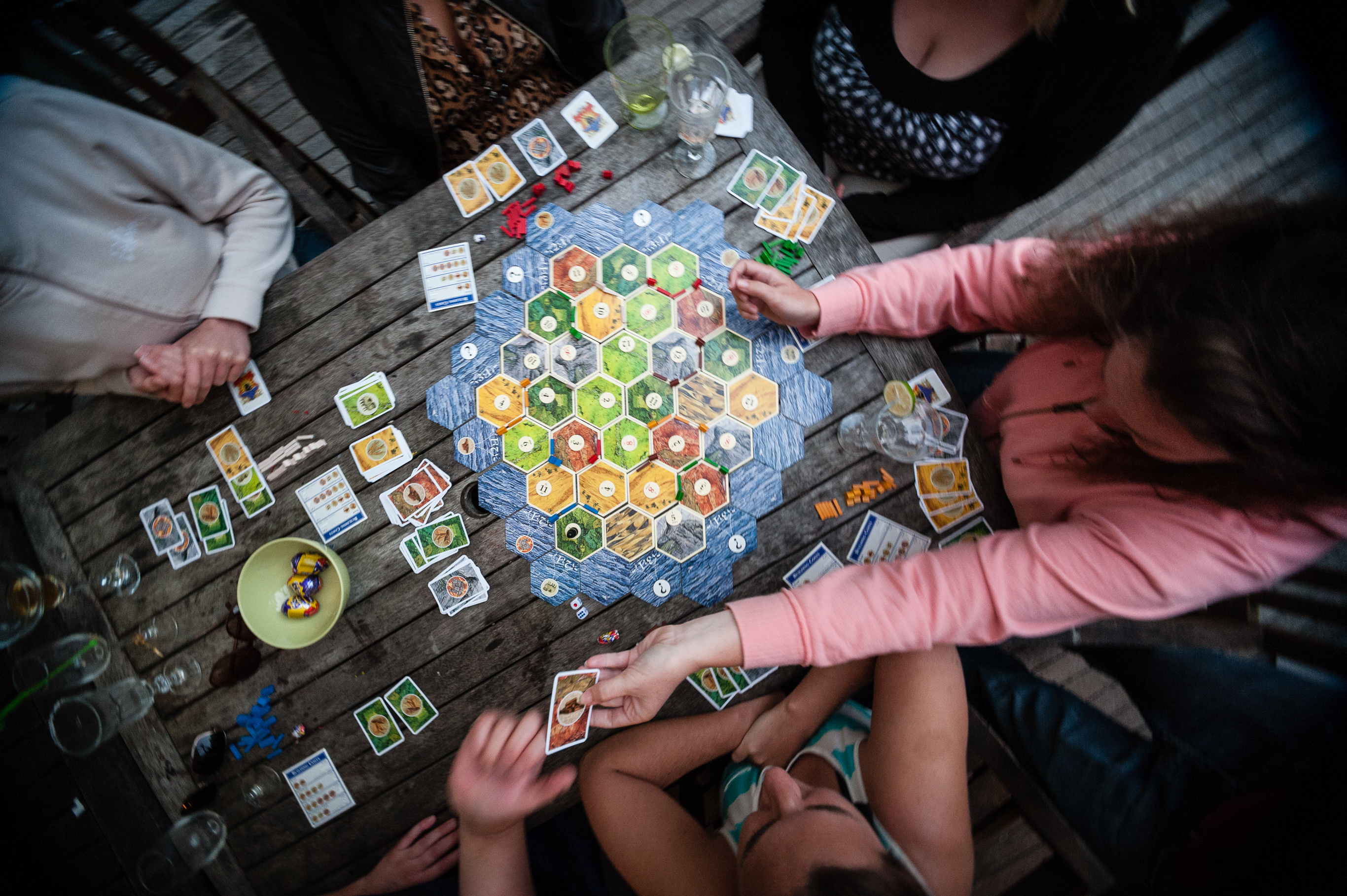 image of assorted board games on shelves